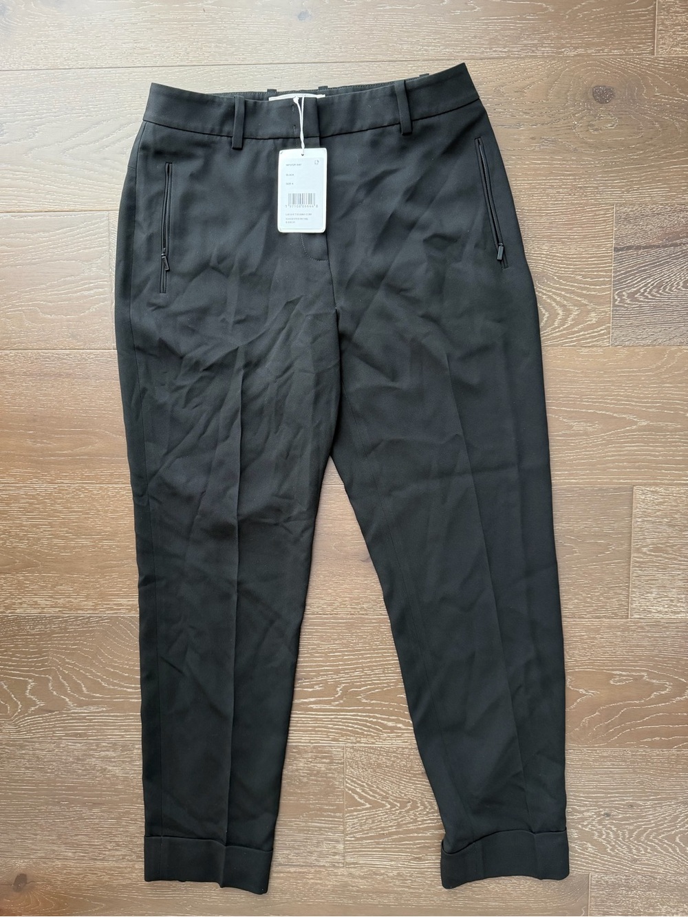 Lafayette 148 black trousers size 4. Brand new with tags